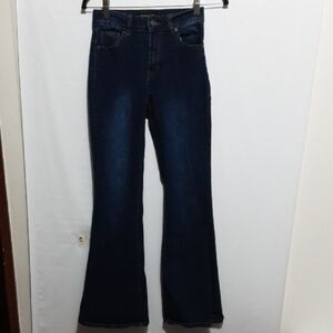 STAG Women's 1/23 Wide‎ Leg Blue Denim Jeans